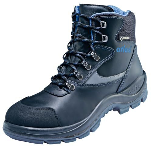 atlas Sicherheitsstiefel GTX 535 XP GoreTex, S3, schwarz, Weite 12, Größe 44 36012 S3 44 (Schutzausrüstungen Schutzstiefel Arbeitssicherheitsstiefel Arbeitsstiefel Allroundschuhe)