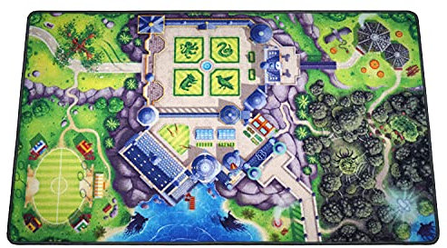 HuggyPlay Spielteppich Zauberer Harry Potter Kinderteppich 90 x 150 cm