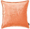 DONE Glam Kissenhülle Coral 65x65cm glamouröser Samt Handarbeit Metallic-Effekt schick umlaufende Steppnaht weich Reisverschluss 100% Polyester