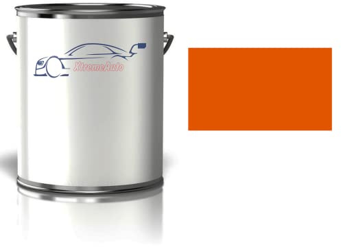 Xtremeauto RAL 2009 Traffic Orange 250ml RAL Paint Tin/Can Satin Finish Paint DIY Indoor/Outdoor Perfect Finish Quick Dry Arts, Crafts, Furniture, Home, Garden