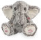 KALOO - Rouge Noa Musikalischer Plüschelefant Grau Prestige 31 cm - Ultra-Weiches Plüschfell - Beruhigende Melodie „California Dreamin“ - Beschwerte Pfoten - Ab Geburt, K223003