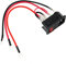 POFET Interruptor de alimentación de Impresora 3D Enchufe Tipo U 10A 220 V/110 V Interruptor de Fuente de alimentación/módulo de Enchufe Adaptador con un Fusible para Impresora 3D