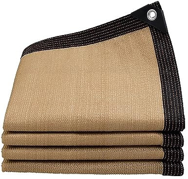 Schattentuch Beige Mit Ösen 90% Sonnenschutznetz Wetterfest Windschutznetz Sonnensegel Schattentuch 2x4m 3x5m 4x4m 6x6m Sichtschutz Beschattungsnetz Für Garten Strand Park Carport ( Size : 2x6m )