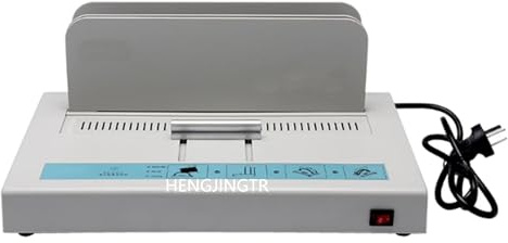 HENGJINGTR Macchina di Rilegatura Termica Desktop Elettrica da 100 W, 220 V 1-50 Mm Spessore di Legame Macchina di Legame Termico Universale per Documenti E Libri per Ufficio Vincolanti