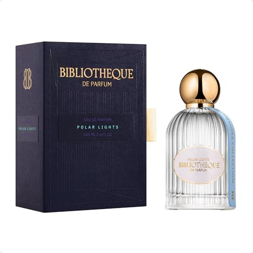 Bibliotheque de Parfum Polar Lights Eau de Parfum für Frauen, 100 mL | frischer Zitrusduft, langanhaltendes Damenparfüm mit Noten von Champagner, Aprikose, Pfirsich und Holunder