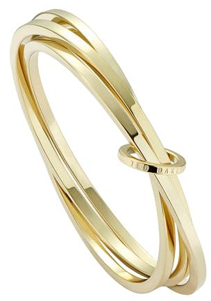 Ted Baker Huulia Multi Hoop Bangle Bracelet For Women (Gold)