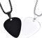 UPKOCH 2 Stück Gitarren-Pick-Halskette Gitarren-Anhänger Edelstahl Box-Ketten Schmuck Für Männer Und Frauen