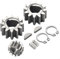 YUANGANG Per Honda Drive Wheel Kit, 42661-VE2-800 Ingranaggi 42672-VE2-800 Chiavi Molle Clips, Parti E Accessori Tosaerba, 689OPTI6X4TC3NEZEF7QUNCFI
