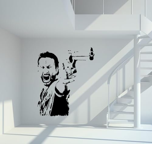 mein-motiv.com Wandtattoo TWD - Rick Größe M - ca. 60cm x 50cm