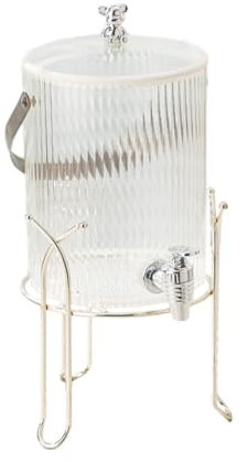 JISADER Distributeur de boissons avec robinet, bouilloire froide avec robinet, distributeur de boissons, d'eau, pour boisson domestique, jus de, argent