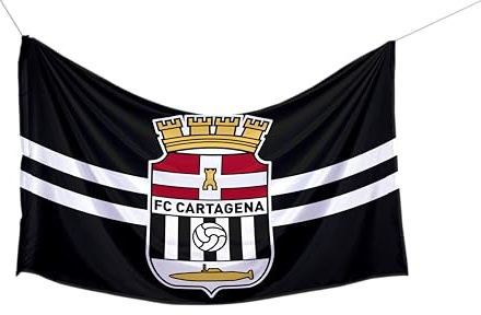 FC Cartagena | Bandera Escudo Franjas