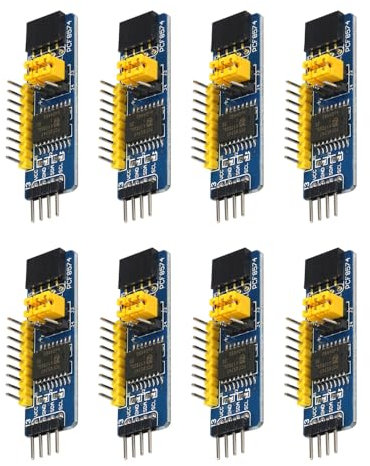 8-Stück PCF8574 IO Erweiterungsplatine I/O-Expander I2C Bus Auswertungs-Entwicklungs-Modul PCF8574 Modul ist geeignet für Arduino