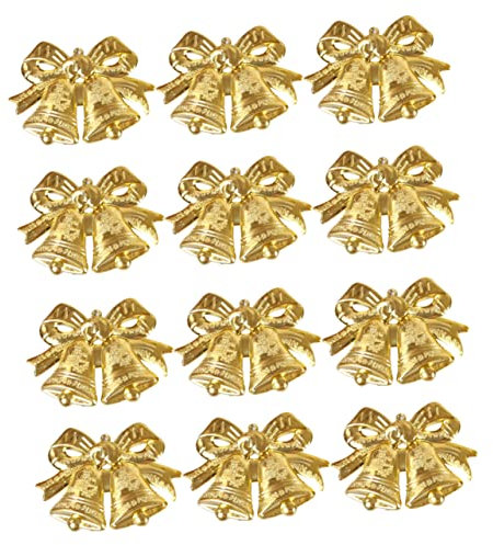 TOPBATHY 20st Weihnachtsdekorationen Weihnachtsschmuck Mini-Weihnachtsbaum Weihnachtsbogen Mit Jingle Bells Weihnachtsbaumschleifen Weihnachtsbaum Hängende Dekoration Bögen Baumspitze
