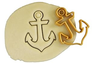 3DKOUPE - Ausstechform Bootsanker - Kreatives Backen