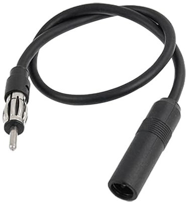 WNXGNHO Adaptateur D'antenne Rallonge Métallique pour Réception D'autoradio 35cm Plugs and Play Utilisation Améliorée en Intérieur en Extérieur