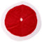 Holyart Cache-Pied Sapin Blanc et Rouge 85 cm