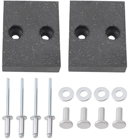 SG Store 2pcs Plaquettes de Frein de Rechange 761-05007 Compatible avec MTD Cub Cadet Troy Bilt Les Modèles XT1-LT46 XT2-LX42 XT2-LX42 FAB CC C 600