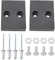 SG Store 2pcs Plaquettes de Frein de Rechange 761-05007 Compatible avec MTD Cub Cadet Troy Bilt Les Modèles XT1-LT46 XT2-LX42 XT2-LX42 FAB CC C 600