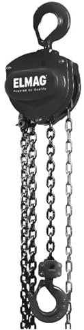 ELMAG Handkettenzug HKZ 2000 | Tragkraft 2000 kg | Ф8x24m Hubkettengröße | Zugkraft 460 N | Flaschenzug | Kettenzug | Hebezug