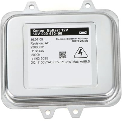 Xenon-HID-Vorschaltgerät kompatibel mit BMW X5 X6 2008 2009 2010 2011 2012 Autoscheinwerferlampen D1S Xenon-Vorschaltgerät 5DV 009 610-00 5DV009610-00 5DV00961000
