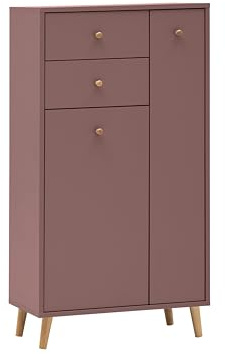Schildmeyer Bjarne Highboard 160912, Mauve, 60,2 x 33 x 103,4 cm