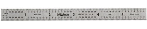 Mitutoyo STEEL RULE 6 182-202