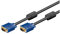 Wentronic CAK XGA SVGA 180 15M/15M 1.80m - cables VGA (1,8m, VGA (D-Sub), VGA (D-Sub)) Negro