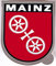 HSK PVC-Aufkleber - Mainz Wappen - 301582 - Rot, ca. 6,5 x 8 cm