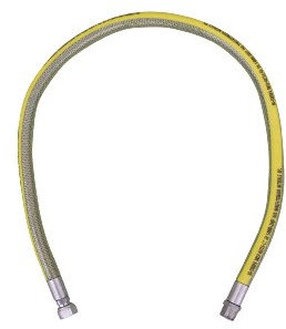 Tubo flessibile per gas in acciaio MF 100cm