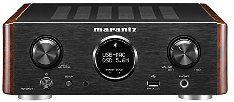 Marantz HD-DAC1 - Amplificatore per apparecchi acustici (0.0012%, 106 dB, 32 Ω, 25 cm, 27 cm, 8.990 cm), nero