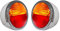 Bajato: Runde Vintage Traktor Hinten Heck Lampe Licht mit Nummernschild Fenster - 11000807