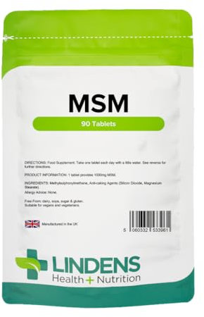 MSM 1000 mg Tabletten - 90 CAPS