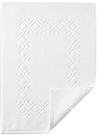 Egeria Badvorlage Denver l Badmatte 60x110cm l 001 Weiß