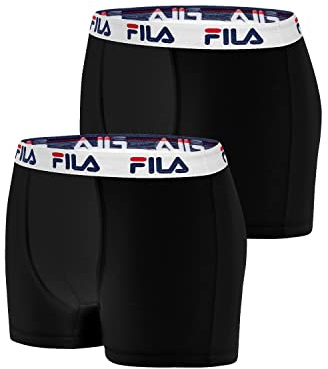 FILA Herren Fu5016/2 Boxer Herren Boxer (2er Pack)