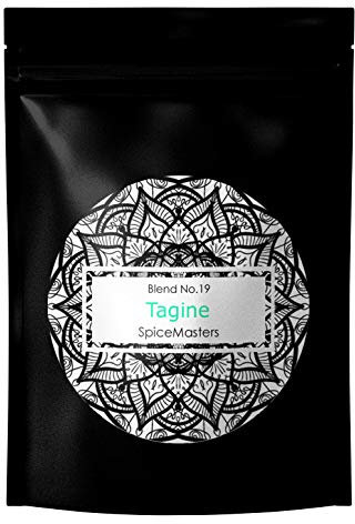 Tagine Spice Mix - Makes 5 Easy Family Meals - No Artificial Colours, Flavourings or Preservatives – Moroccan Hand Blended Premium Spices by Spice Masters - Easy Meals Quickly