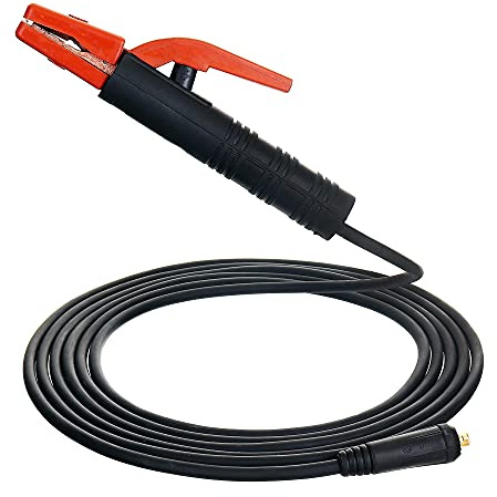 Cable de soldadura de electrodo para cable de soldadura MMA 200 A 25-50, 5 m