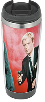 Profiles Man from U.N.C.L.E. - Travel Mug, Thermal Insulated Cup for Hot and Cold Beverages Drinks