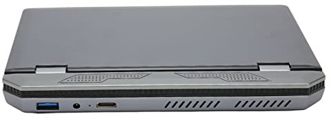 AMONIDA Laptop, Mini Notebook 12GB RAM Dual Band WiFi Corpo in Metallo Touch Screen da 7 Pollici per la Scuola (12G+128G Spina UE)