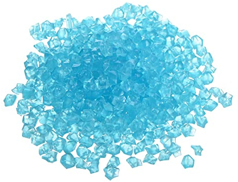 sourcing map 300 Stück leuchtende Steine, 8–10 mm, leuchtende Kieselsteine, Dekoration im Dunkeln
