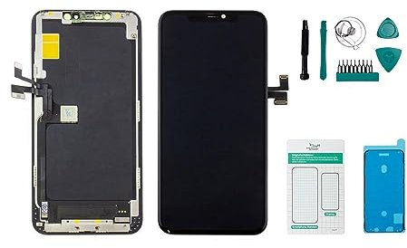 kaputt.de kompatibel mit iPhone 11 Pro Max OLED Display schwarz - Set