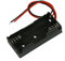 VENOAL R Support de batterie en plastique noir 2 x 1,5 V AAA