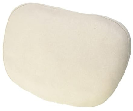 Botang Muzhen Store 1 Paar Auto-Nacken-Kopfstütze, ultraweiches Kissen, kompatibel mit Mercedes Benz, Kissenunterstützung, Nackenschutz, Nackenstütze (Color : 1pc Beige)