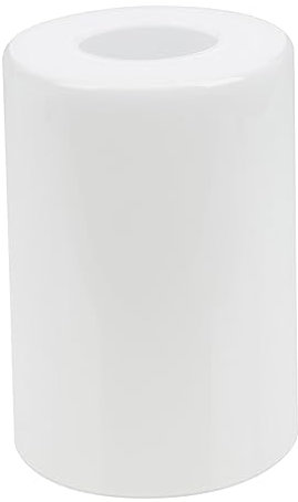 BESTonZON Abat-jour Verre Transparent Pour Lampe De Table Accessoire De Remplacement Élégant Pour Éclairage Intérieur Design Cylindrique Moderne Protection De Lampe Décorative