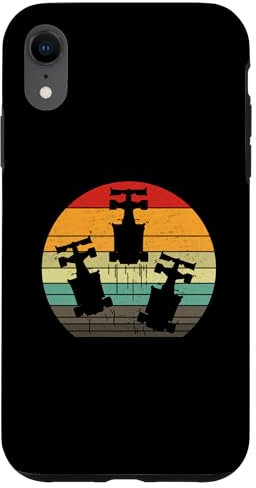 Hülle für iPhone XR Vintage Retro Rennwagen Sonnenuntergang Racing Fan Auto Enthusiasten Männer