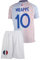 Mefstone Frankreich Kinder Trikot Mbappe für Kinder, Football Trainings Kinder Trikot, Fußball-Trainingstrikots für Jungen 2024, Komm mit Shorts (8-9Jahre,Weiß,mbap,152)