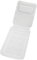 Milageto Tapis de Bain Tapis de Bain pour Baignoire Oreiller de Bain Complet Extra Large Tapis de Coussin de Baignoire Antidérapant pour Adultes Spa Enfants
