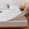 Coprimaterasso Trapuntato Letto Singolo/Matrimoniale/King King Coprimaterasso con Cerniera Completa Traspirante Antipolvere 360° Coprimaterasso Totale Lenzuolo con Angoli Lavabile (180x200+2