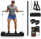 SQUATZ Apollo Board Mini: 150lb Resistance Smart Cable Machine, Functional Trainer for Full Body Workouts, Full Body Strength, Digital Home Gym Equipment with Free App includes Accessories, Blue