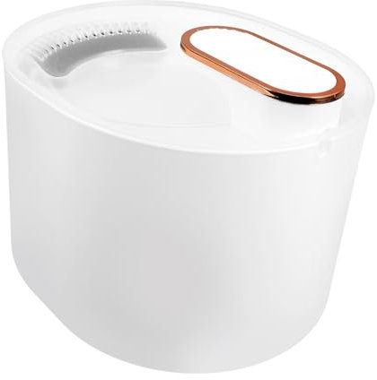 BUGUUYO Fuente De Agua Automática para Mascotas Resistente PP con Bomba Silenciosa y Luz Led para Perros y Gatos Dispensador Eléctrico Seguro y Gran Capacidad para Agua