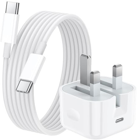 20W Fast Charger for iPhone 16 [MFi Certified] iPhone 16 Charger Cable and Plug with 2M i Phone 16 Fast Charging Cable Compatible with iPhone 15/15 Plus/15 Pro/15 Pro Max/ 16/16 Plus Pro Max